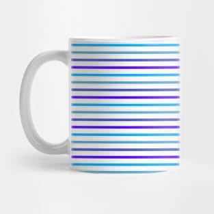 Blue striped Mug